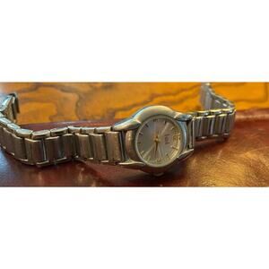 Women's 24mm Brushed Metal Tone LEI Watch, Bracelet Band